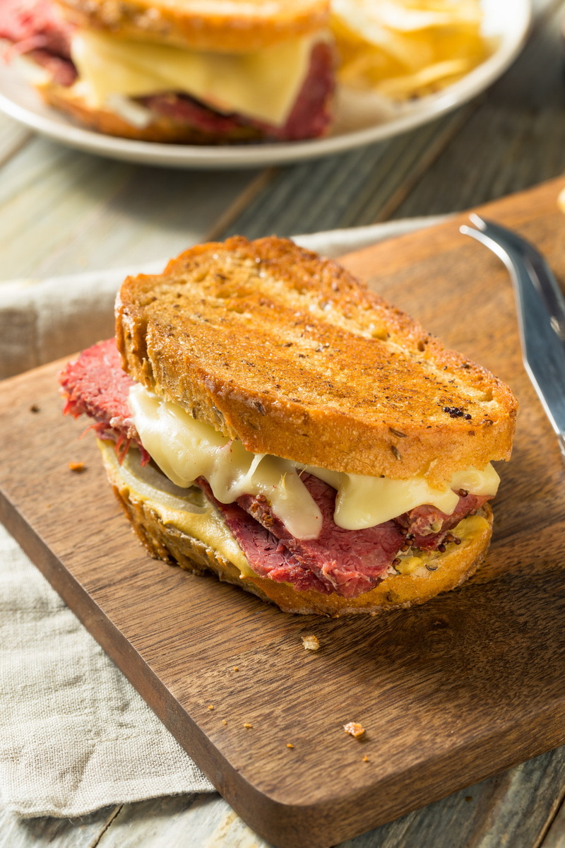 ham, sandwich, 1080P, reuben, bread, cheese, 500px, food