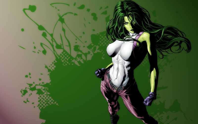 She-Hulk, Comics, 1080P