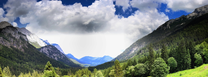 utra, outdoors, panorama, pine woodland, nature, resolution, land, mountains, no people, bavaria, scenics - nature, 195mp, sky, plant, rock, tranquil scene