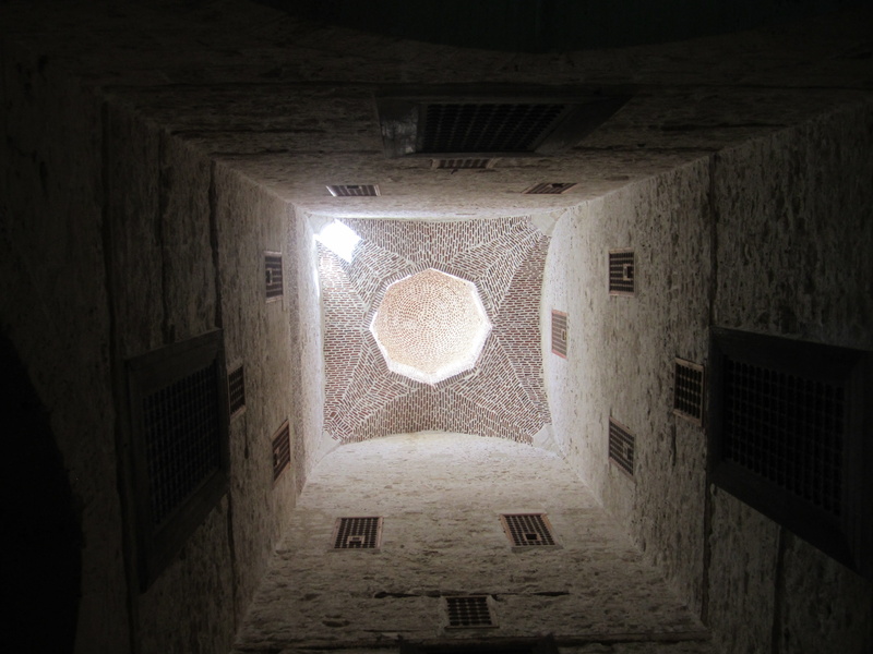 illuminated, light - natural phenomenon, low angle view, castle, roof, no people, ceiling, wall - building feature, wall, night, Bey, old, architecture