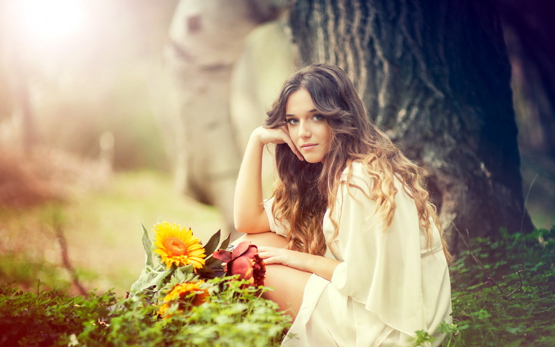1080P, background, Lorena Bey, Modelo