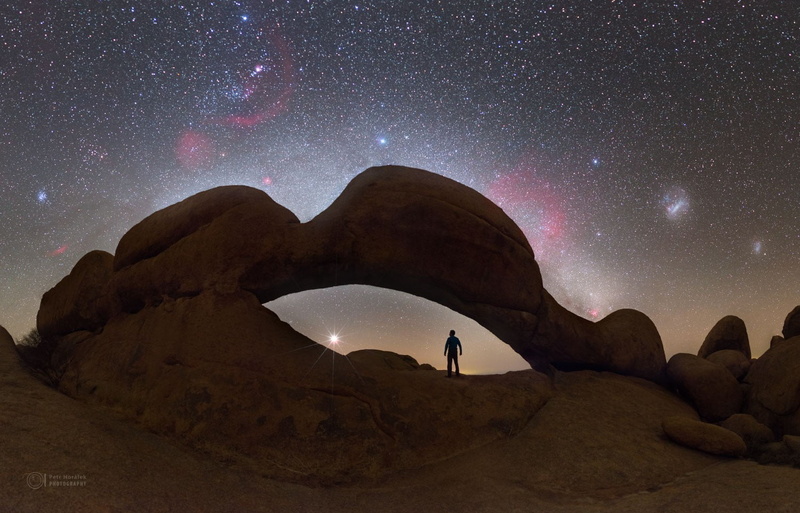 air, star, star - space, universe, sky, black, milky way, beauty in nature, unpaired, jordan, people, stars, rock formation, solid, outdoors, rock - object