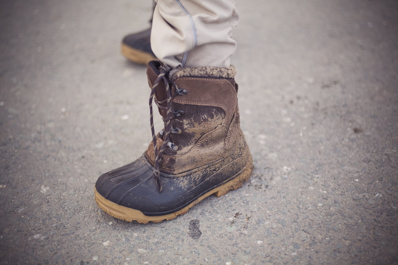 real people, boots, foot, boot, lifestyles, close-up, standing, wearing, human leg, clothing, leather, day, left, low section, laces, person, 5K, city