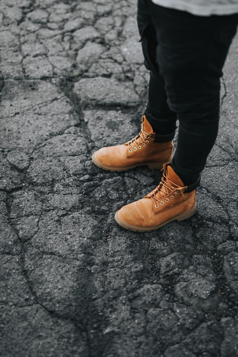 legs, suede, solid, pavement, human foot, human leg, boots, work, rock, high angle view, boot, los angeles, leather, urban, leisure activity, model, timb