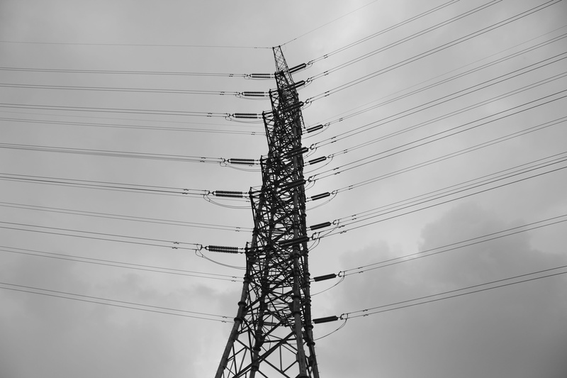 energy, low angle view, no people, Electricity, blue, complexity, wire, nature, telephone line, technology, white, outdoors, sky, photography, lighting equipment