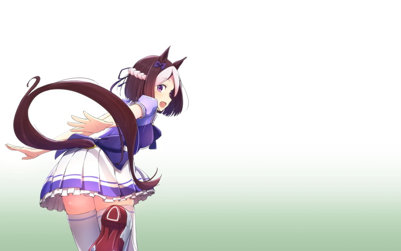 1080P, representation, indoors, studio shot, costume, Uma Musume Pretty Derby, side view, nature, Special Week (Uma Musume), anime, purple, young adult