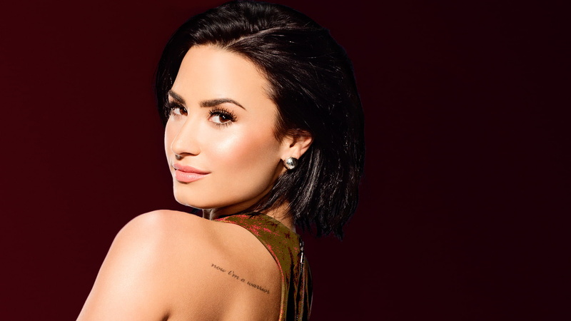 1080P, photographer, lovato, 2015, brunette, portrait, SNL, actress, Demi Lovato, hairstyle, Mary Ellen Matthews, background, demi, singer, makeup, Saturday