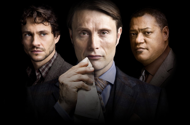 Jack Crawford, Hugh Dancy, 5K, Laurence Fishburne, Lawrence Fishbourne, Dr. Hannibal Lecter, Mads Mikkelsen, Will Graham, Hannibal, the series, actors