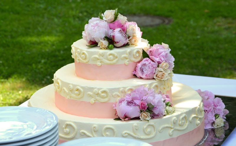 flowering plant, delicious, shallow, baked, pink color, cream pie, wedding ceremony, temptation, flower arrangement, decorated, flower head, 2K, food