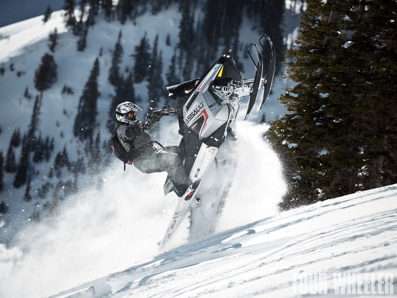 polaris, rmk, snowmobile, snow, 720P, assault, winter, sled