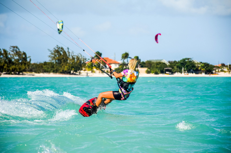 extreme sports, long bay beach, lifestyles, holiday, leisure activity, kiteboarding, aquatic sport, parasailing, outdoors, nature, real people, people