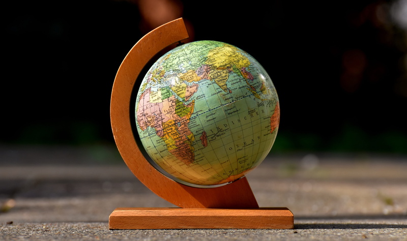 space, road, sphere, outdoors, map, topography, nature, planet earth, globe - man made object, exploration, shallow, planet - space, text, close-up, desk