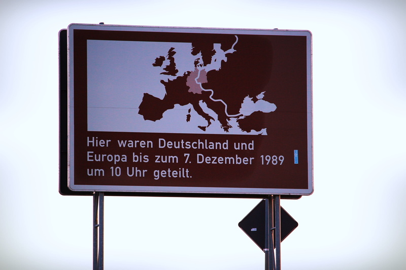 text, nature, communication, guidance, outdoors, information, direction, road sign, information sign, close-up, no people, day, sky, ddr, travel destinations