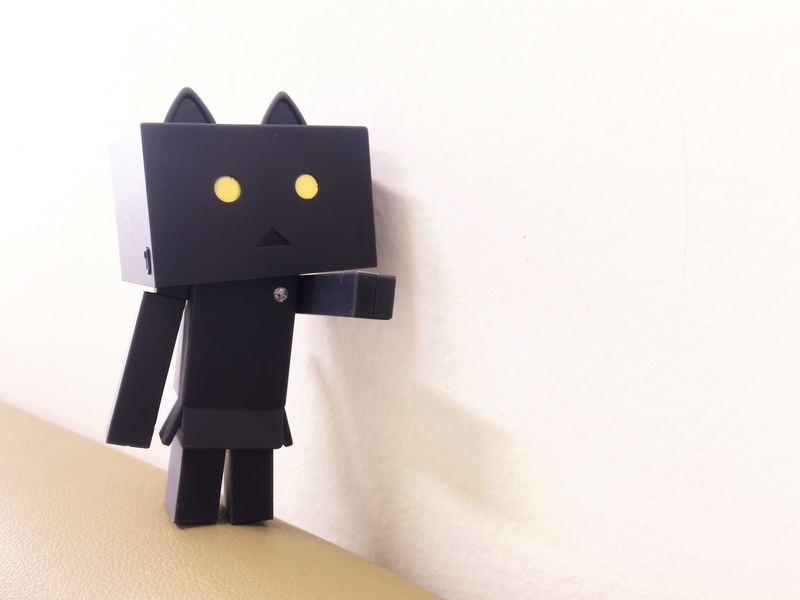 still life, paper, day, alienation, cardboard, black, representation, cat, no people, black and white, figures, copy space, illuminated, loneliness, no power