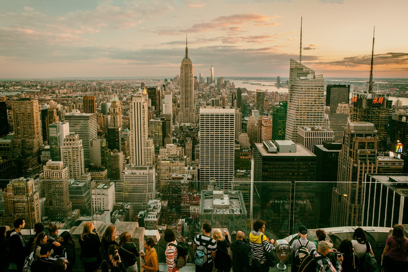 building, urban Scene, london - England, observation, 4K, background, nature, centre, tower, large group of people, group of people, Top Of The Rock, office building exterior