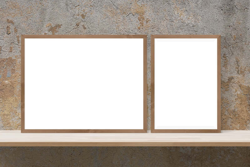 mock, dry, mockup, two, wall, pattern, architecture, erase, copy space, poster, ornate, paintings, indoors, interior, art museum, art and craft, blank