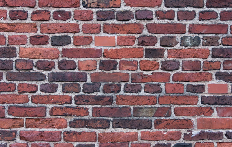 brick, outdoors, square, wall, wall - building feature, textured, red, brown, brick wall, tile, building exterior, old, built structure, urban
