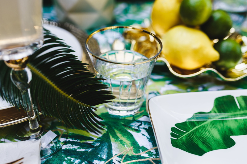 party, glass, garden party, food, table decor, Exotic, nature, plant part, flowers, drink, tablescape, household equipment, still life, greenery, day, plates