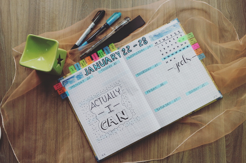 indoors, stationery, handwriting, high angle view, planner, food and drink, write, photo, wood - material, notes, pens, pen, western script, wooden surface