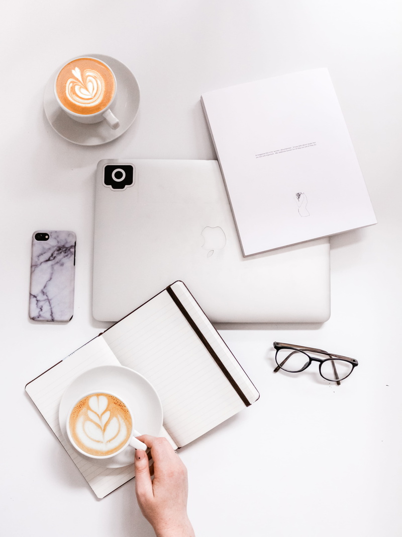 human body part, pen, refreshment, coffee cup, holding, open, creativity, coffee, human hand, macbook, hand, latte, food and drink, photography, directly above