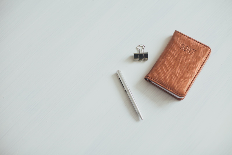 binder, clip, still life, notes, indoors, table, write, panel, beside, white, studio shot, calendar, home improvement, notebook, year, silver colored, metal