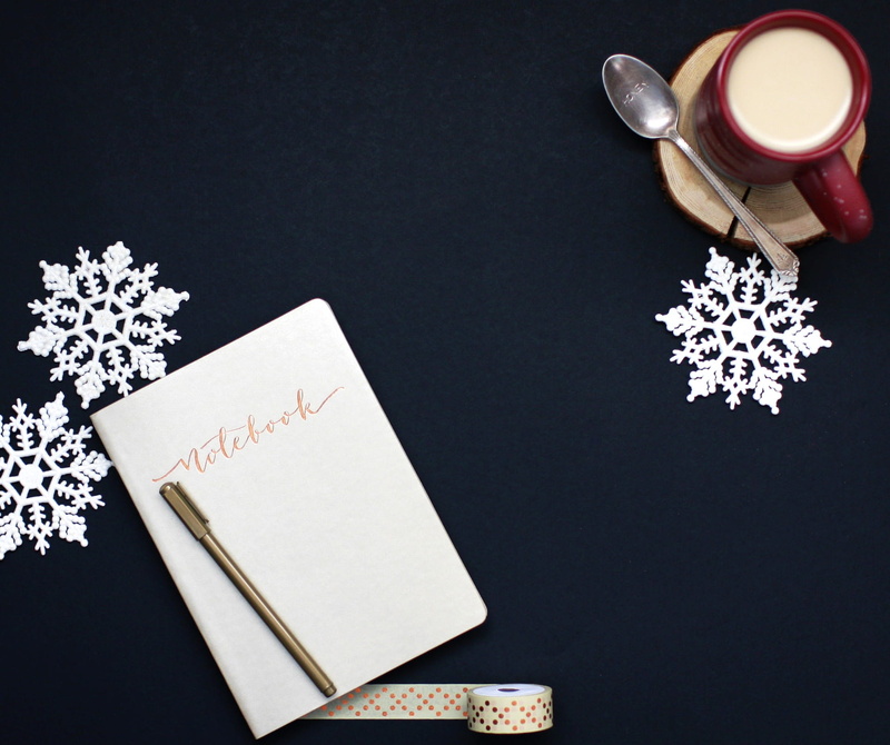 red, blue, paper, mug, snowflakes, studio shot, design, tea cup, refreshment, copy space, tea, black background, white, flatlay, near, food, indoors, text