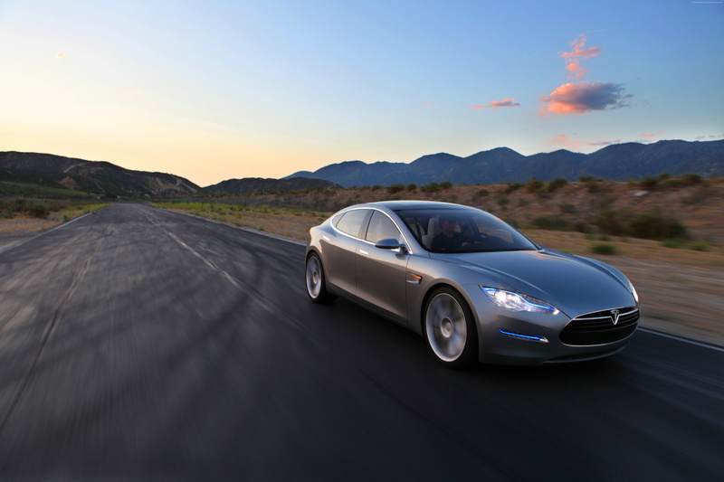 Tesla Motors, Tesla Model S, electric cars, test drive, road, review, 5K, speed, front