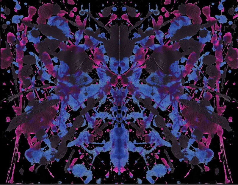 symmetry, Rorschach test, ink, paint splatter, 720P