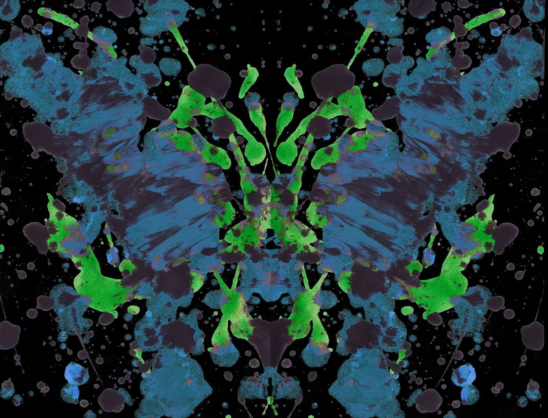 pattern, abstract, paint splatter, no people, plant, outdoors, symmetry, ink, design, plant part, backgrounds, Rorschach test, full frame, nature, reflection