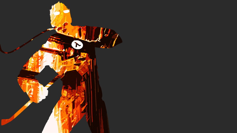 half, brown, black, hd, 1080P, man, life, video games, gordon, freeman, lambda