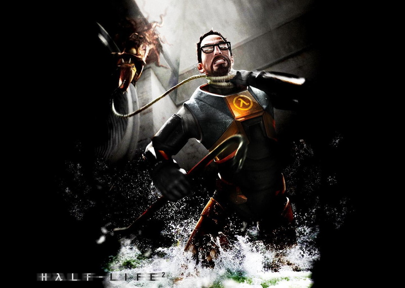 half life, 720P, freeman, gordon, barnacles