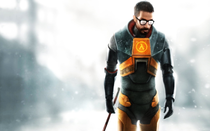 Gordon Freeman, young Adult, lifestyles, equipment, males, life, people, sport, 1080P, men, muscular Build, Half Life, copy Space, caucasian Ethnicity