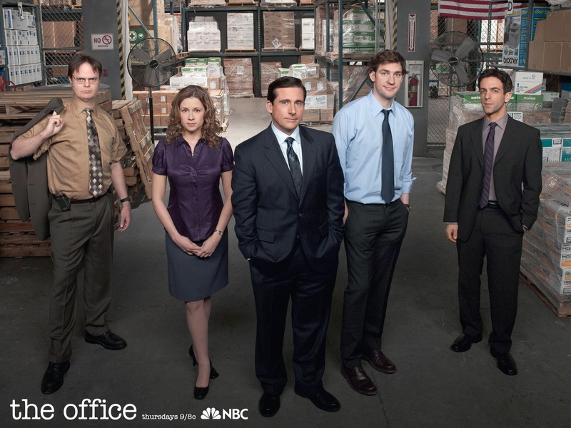 jim, schrute, john, carell, steve, halpert, 720P, fischer, jenna, wilson, rainn, office, dwight, novak, krasinski