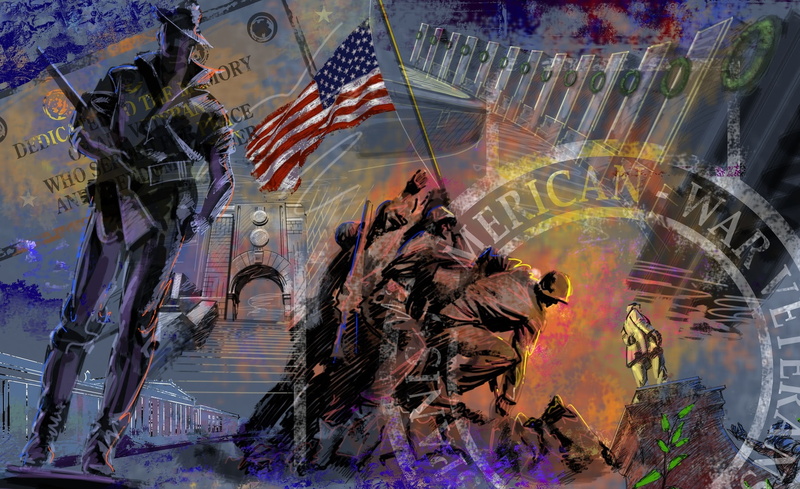 1080P, lifestyles, city, arts culture and entertainment, creativity, building exterior, digital composite, Independence Day, building, day, architecture