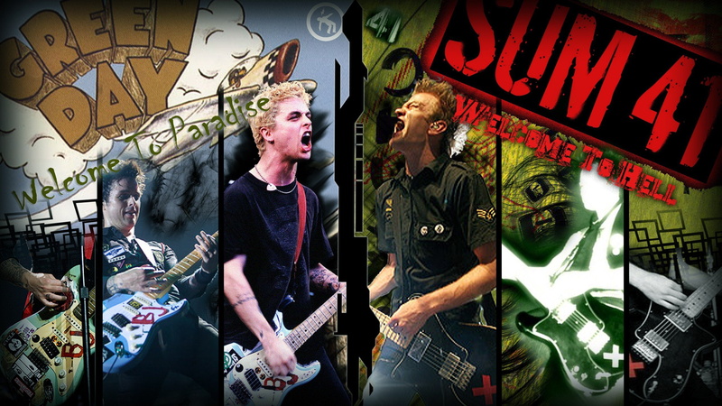 sum, armstrong, day, joe, punk, pop, whibley, billie, deryck, rock, 2K, green