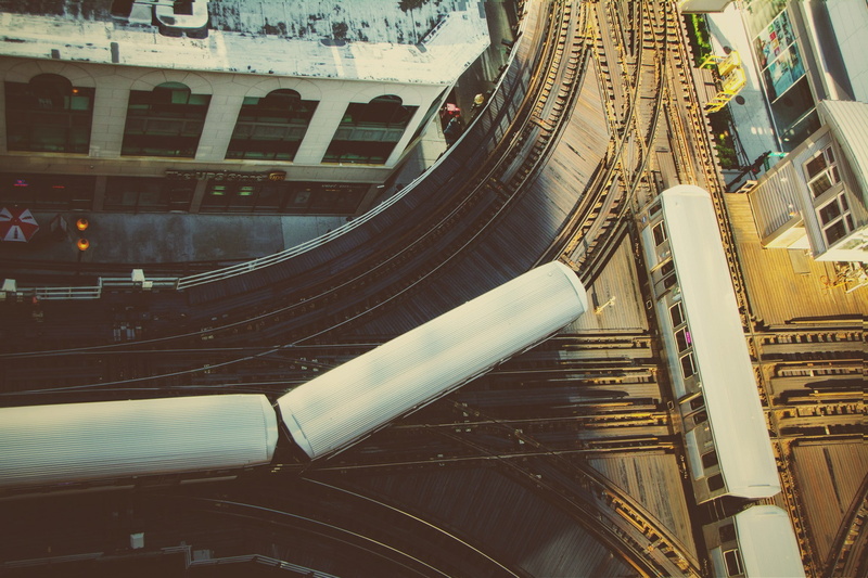 Chicago, 1080P, train, vehicle