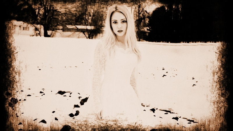 women, emotion, white color, sepia, celebration, depression - sadness, fashion, portrait, one person, tree, spooky, hairstyle, nature, horror, filter, 720P
