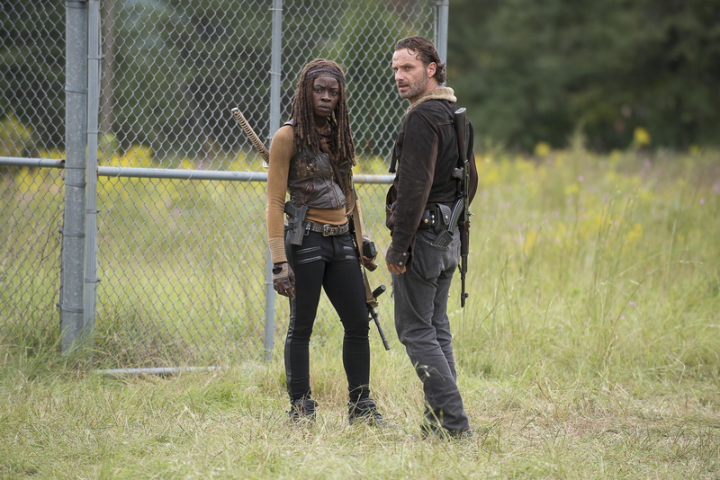 Rick Grimes, Andrew Lincoln, The Walking Dead, Michonne, 2K, Danai Gurira