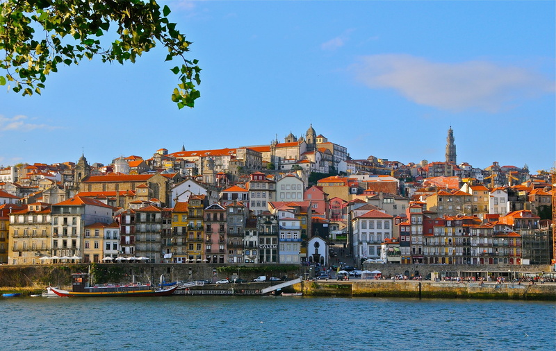 Douro River, river, Vila Nova de Gaia, Porto, gaia, de, Portugal Douro river embankment, 1080P, Portugal, building, nova, vila