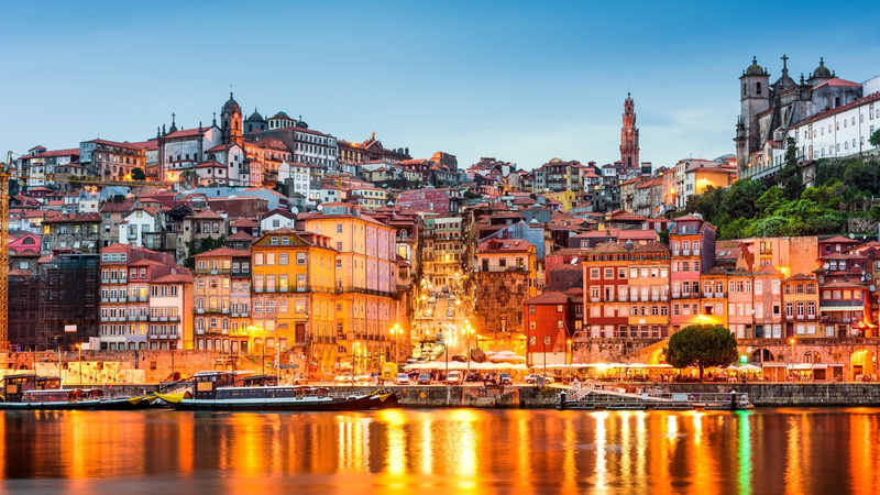 transportation, no people, travel destinations, picturesque, outdoors, nautical vessel, tourist attraction, morning, sky, building, europe, douro river