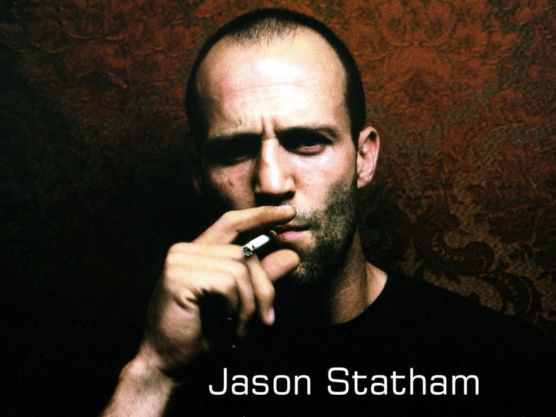 actor, men, smoking, 480P, cigarettes, Jason Statham