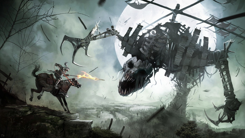 1080P, creature, Giant, Don Quijote