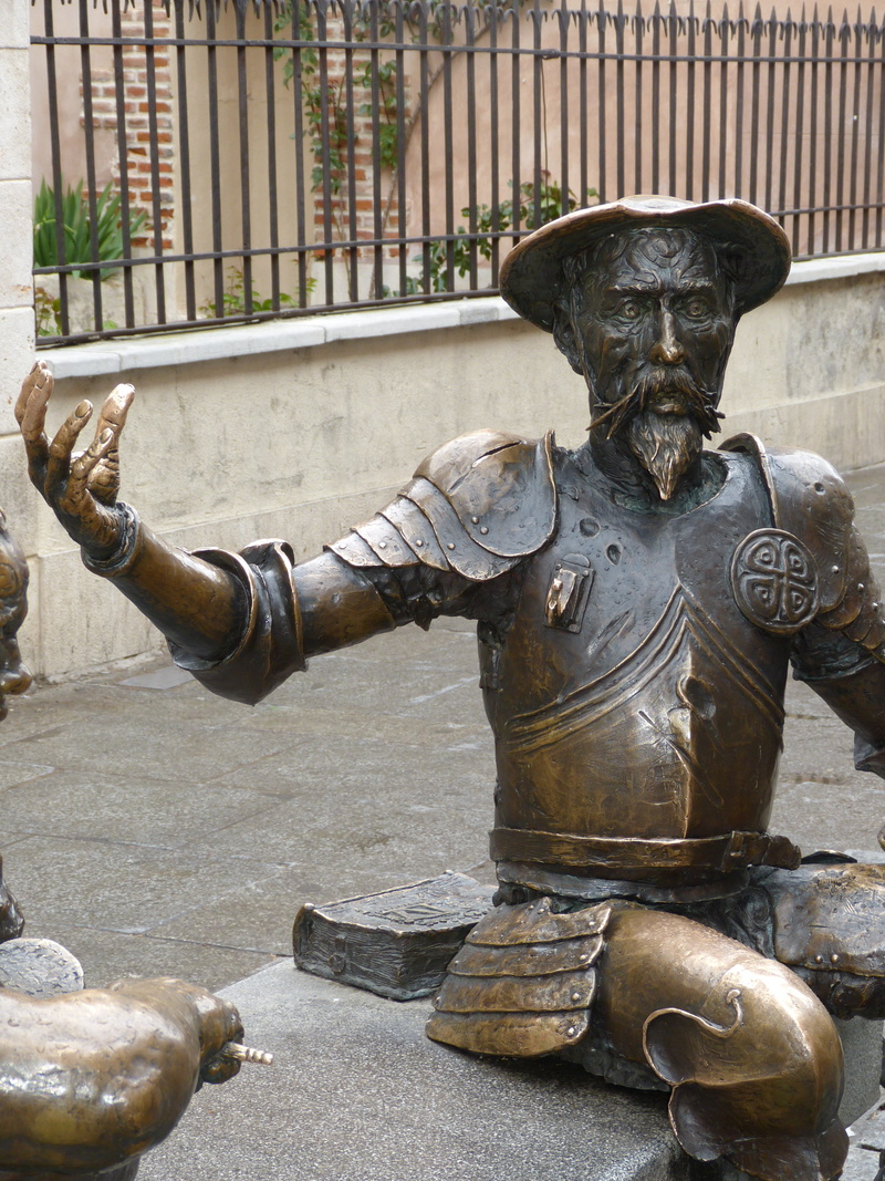 city, built structure, outdoors, monument, knight, sculpture, creativity, craft, 4K, architecture, don quijote, art and craft, history, middle ages, the past