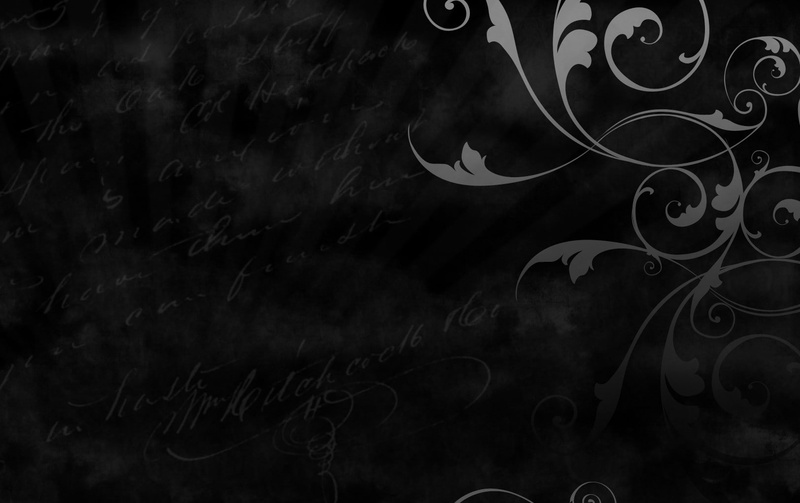 black, digital art, abstract, 720P, Baroque, monochrome, white