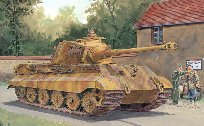 the Germans, built structure, armed forces, Royal tiger, transportation, no people, armored tank, battletank, architecture, land vehicle, sunlight, illustration