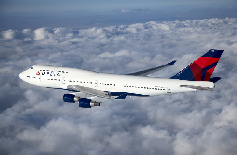 747, Lines, business, 1080P, turbine, airport, Boeing, engine, Delta, cloud - Sky, Photo, cloudscape, no people, Air, travel, commercial Airplane, on the move
