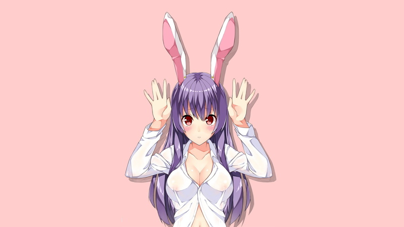 anime, studio shot, woman, colored background, dress, poster, hairstyle, 2K, one person, women, adult, looking at camera, fashion, obscured face, shirt