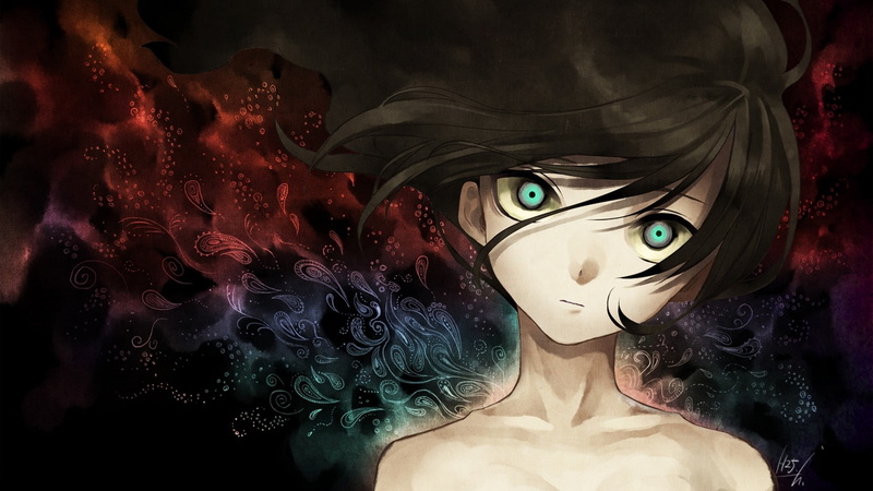 hairstyle, Anime, fashion, 1080P, looking at camera, women, Girl, art and craft, beauty, Art, indoors, portrait, eye, mask, disguise, Face, representation