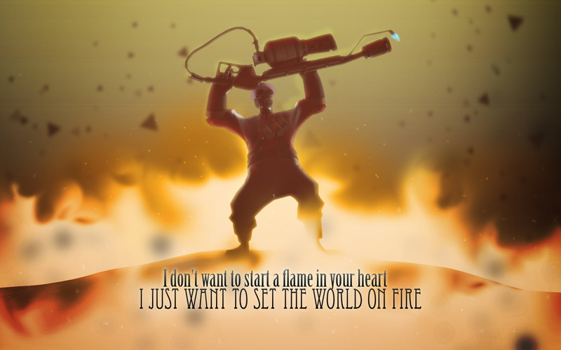 motion, western script, text, creativity, arts culture and entertainment, standing, Pyro (character), lifestyles, art and craft, men, real people, Team Fortress 2