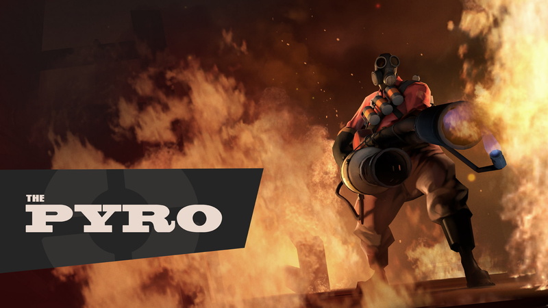 1080P, Team Fortress 2, Pyro (character), video games